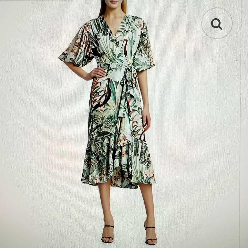 PatBO Maxi Wrap Dress 👗